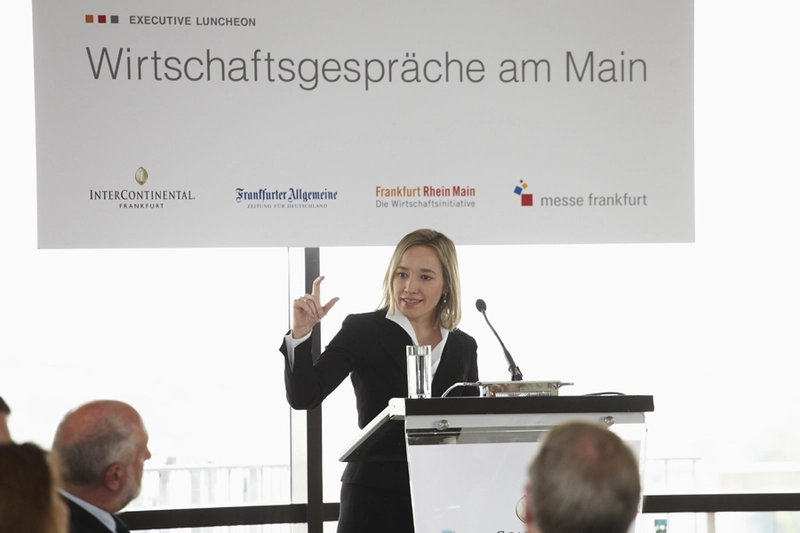 Wirtschaftsgespräche am Main mit Dr. Kristina Schröder