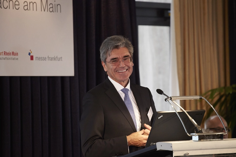 Wirtschaftsgespräche am Main mit Joe Kaeser