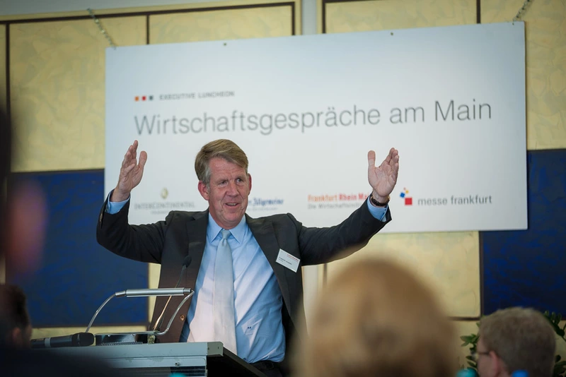 Wirtschaftsgespräche am Main mit Friedrich Joussen