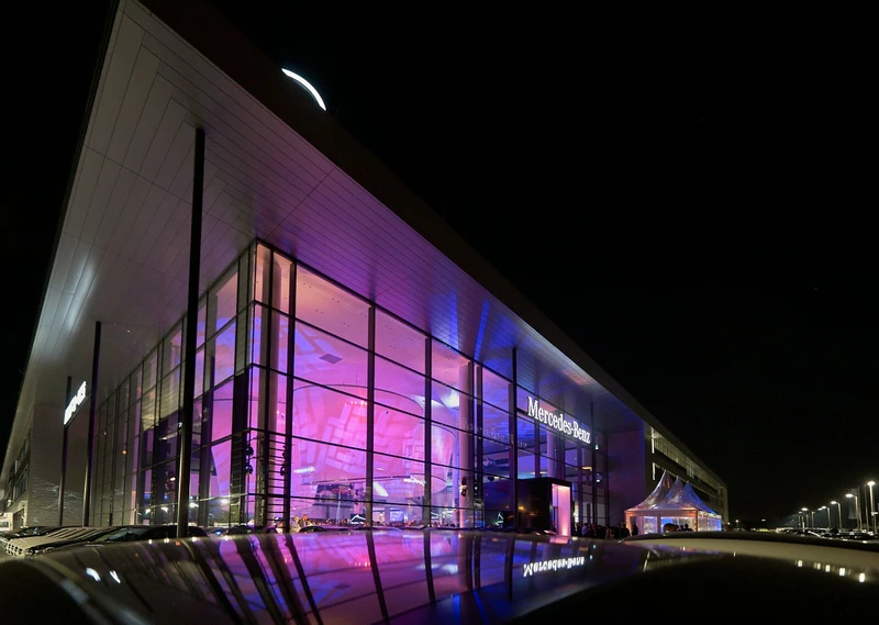 Mercedes-Benz-Niederlassung Frankfurt/Offenbach: Neuer Stern am Kaiserlei