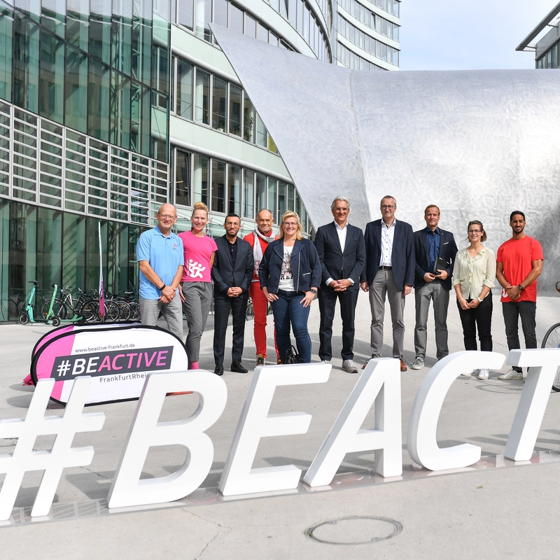 #BeActive FrankfurtRheinMain: Startschuss für die Europäische Woche des Sports 2022 