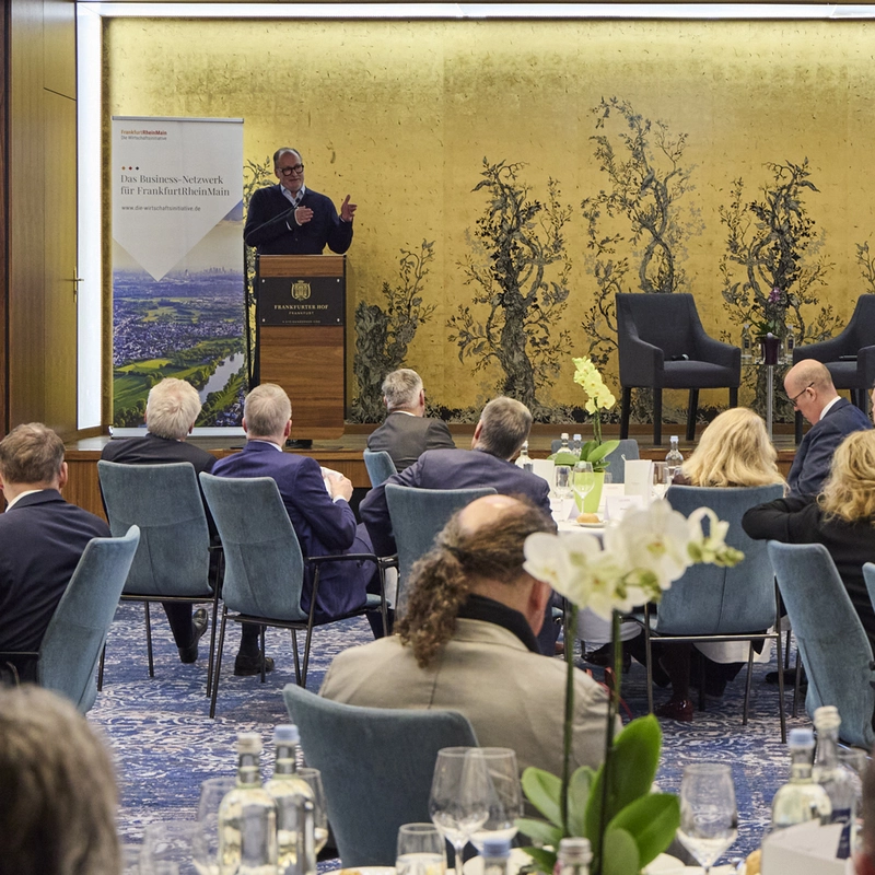 Wirtschaftsgespräche am Main mit Lutz Diederichs, CEO von BNP Paribas Deutschland