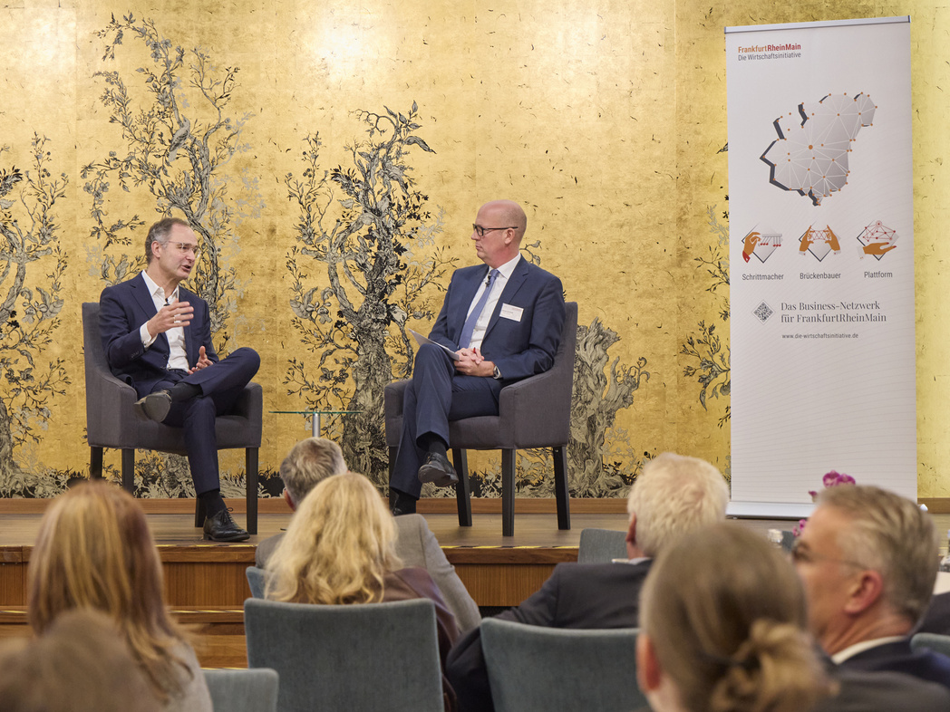 Wirtschaftsgespräche am Main mit Deutsche Börse-CEO Dr. Stephan Leithner