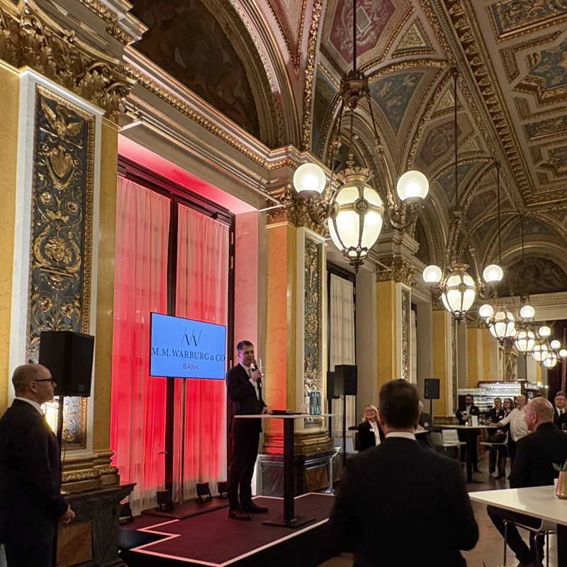 Gemeinsamer Empfang mit Mitglied M.M.Warburg & Co: Wie wird das Kapitalmarktjahr 2026?