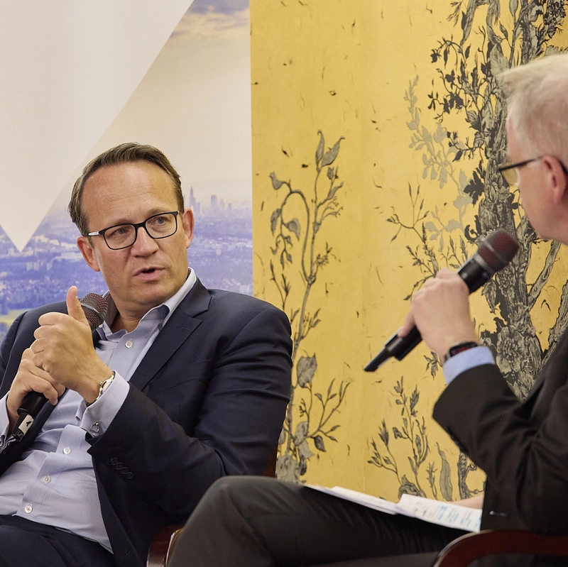 Wirtschaftsgespräche am Main mit RWE-CEO Dr. Markus Krebber
