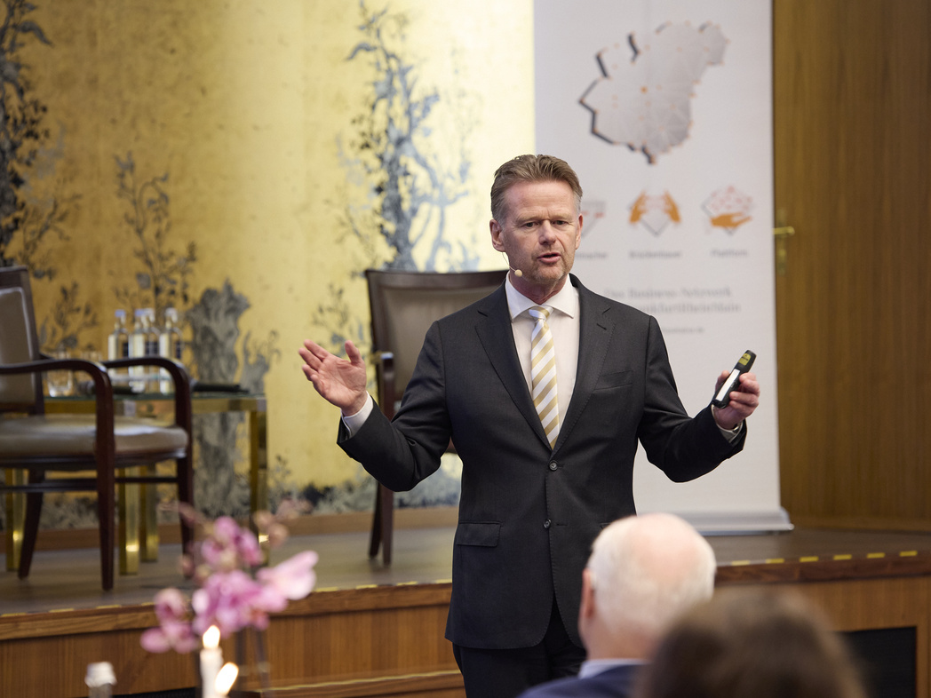 Wirtschaftsgespräche am Main mit Condor-CEO Peter Gerber